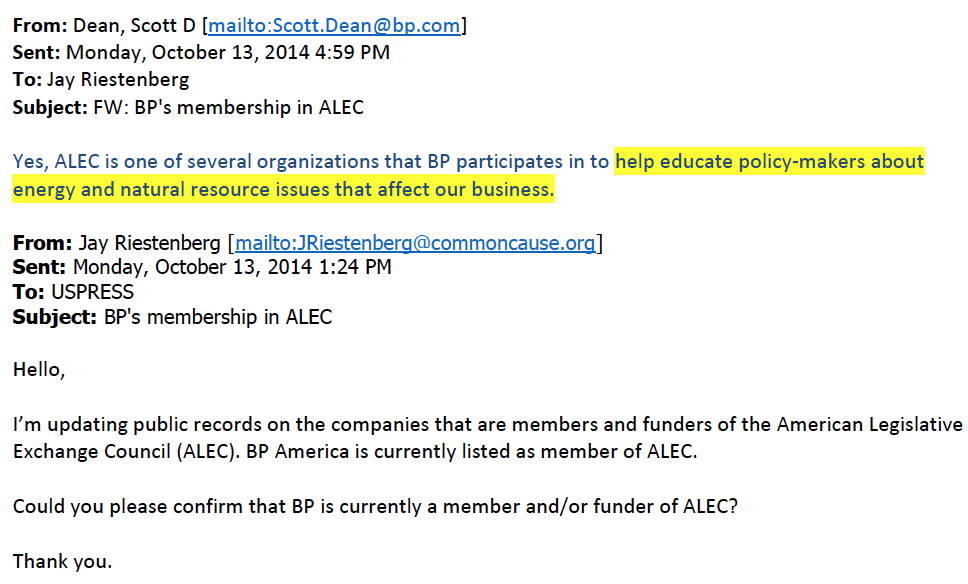 ALEC IRS Complaint 2015 Supplement