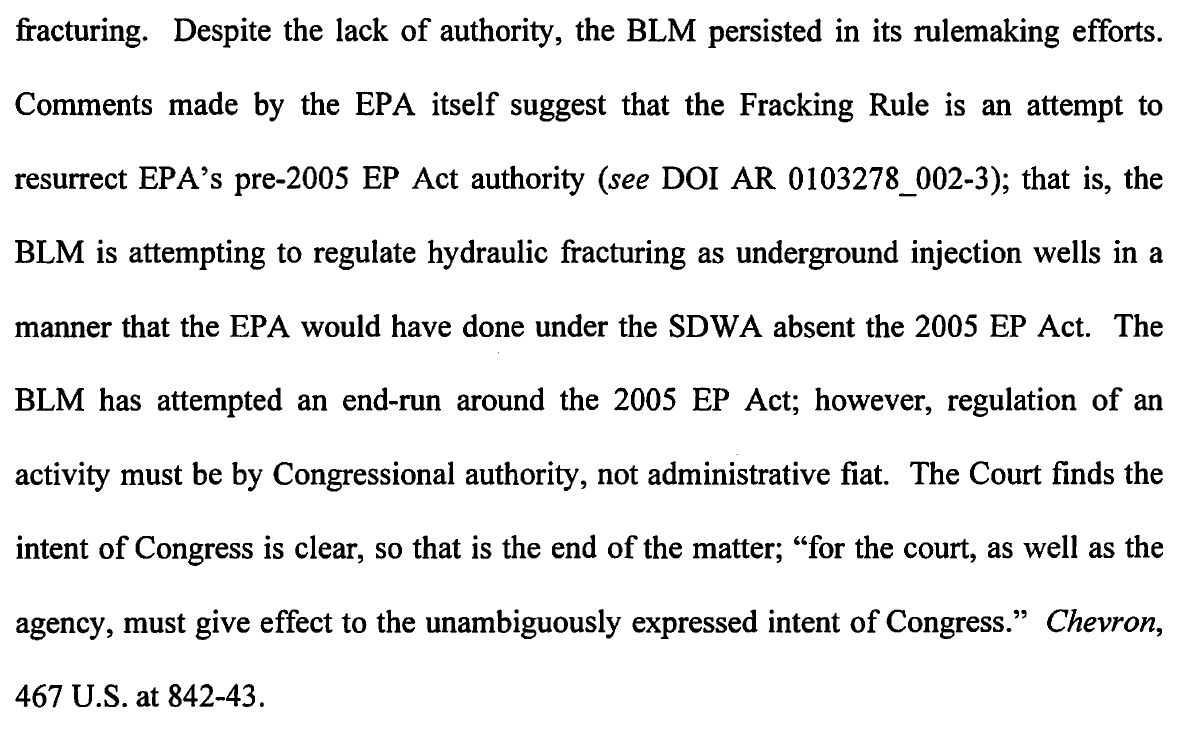 BLM Fracking Rule IOGCC