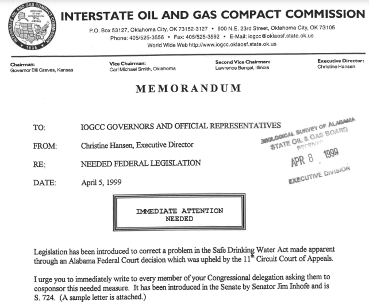 IOGCC Halliburton Loophole