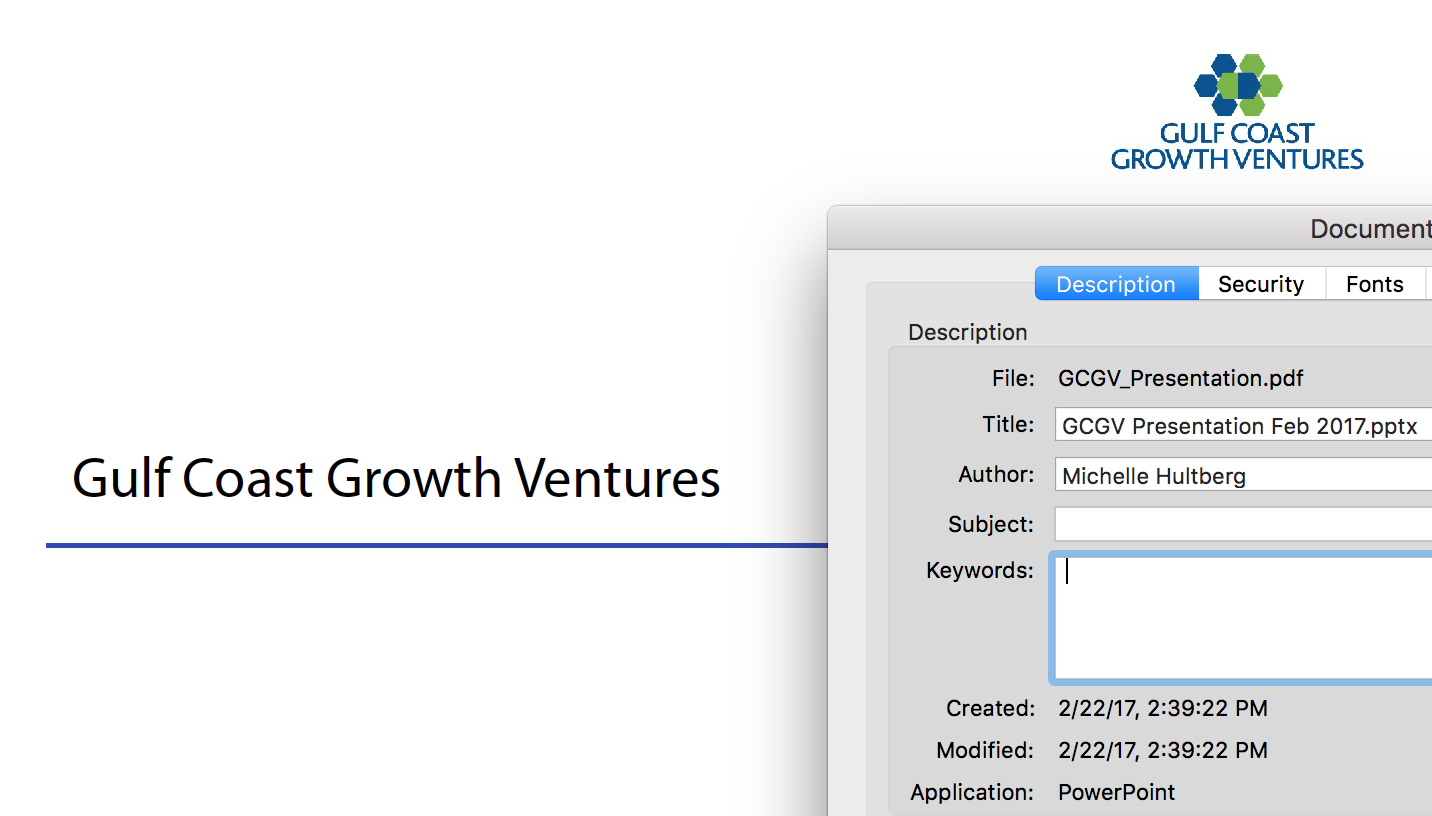 Gulf Coast Growth Ventures