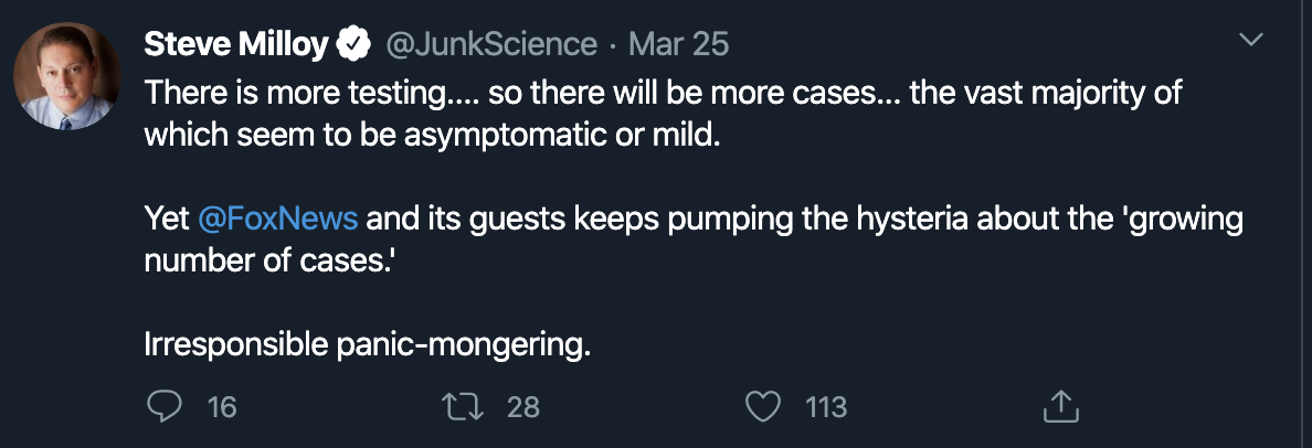 There is more testing.... so there will be more cases... the vast majority of which seem to be asymptomatic or mild