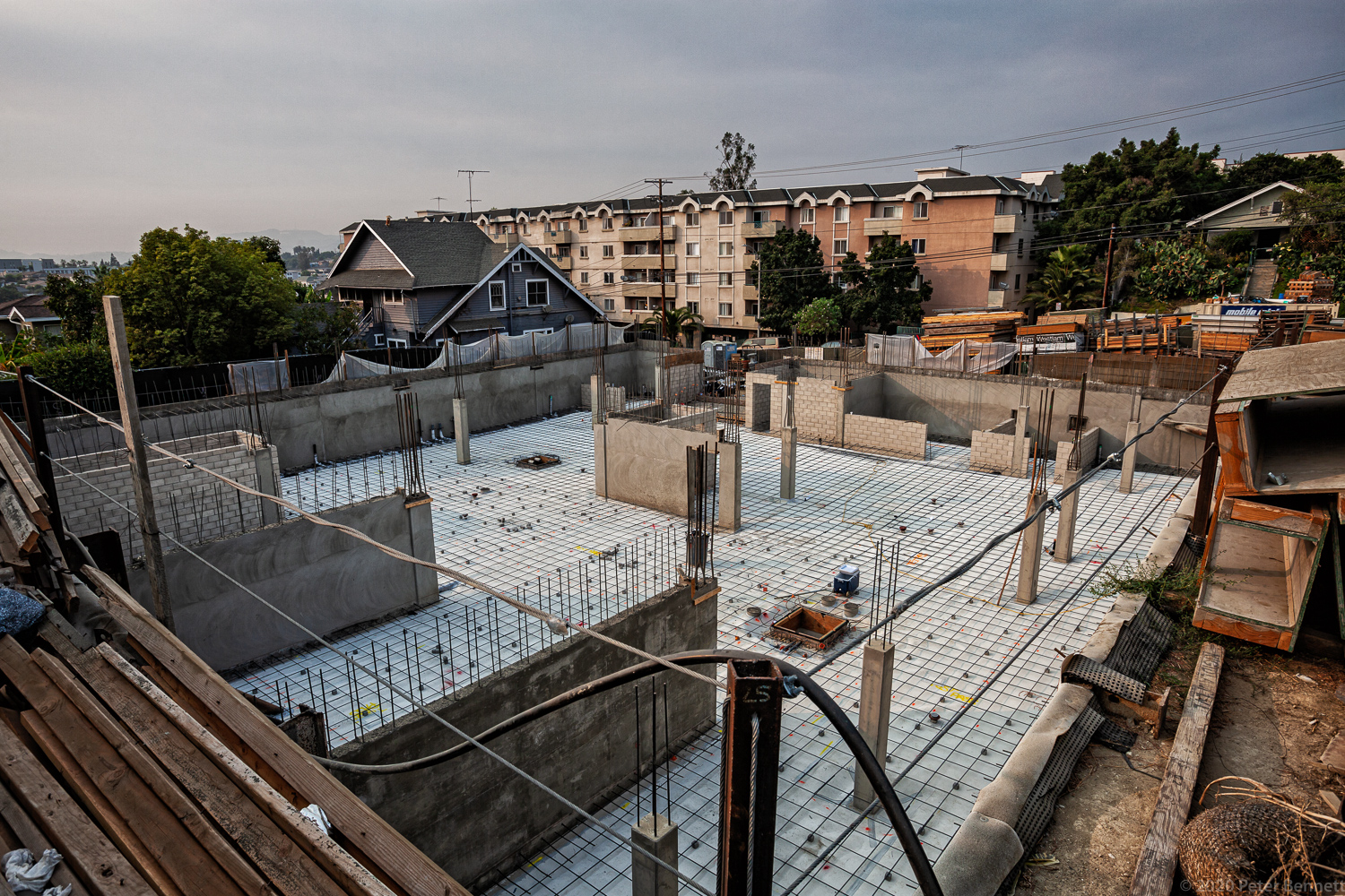 One of two developments being constructed on Toluca Street by by Vancouver-based Aragon Holdings.