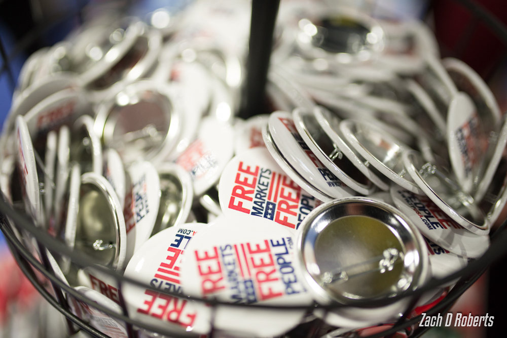 Free markets pins at CPAC 2018