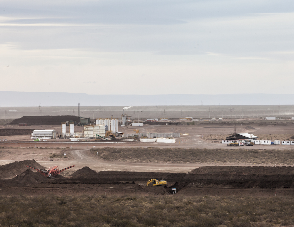 The Treater waste disposal site, which receives toxic waste from shale drillers in the Vaca Muerta.