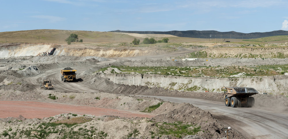 Wyoming coal mine