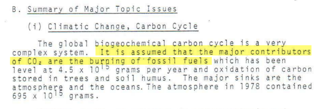 #exxonknew - it is assumed