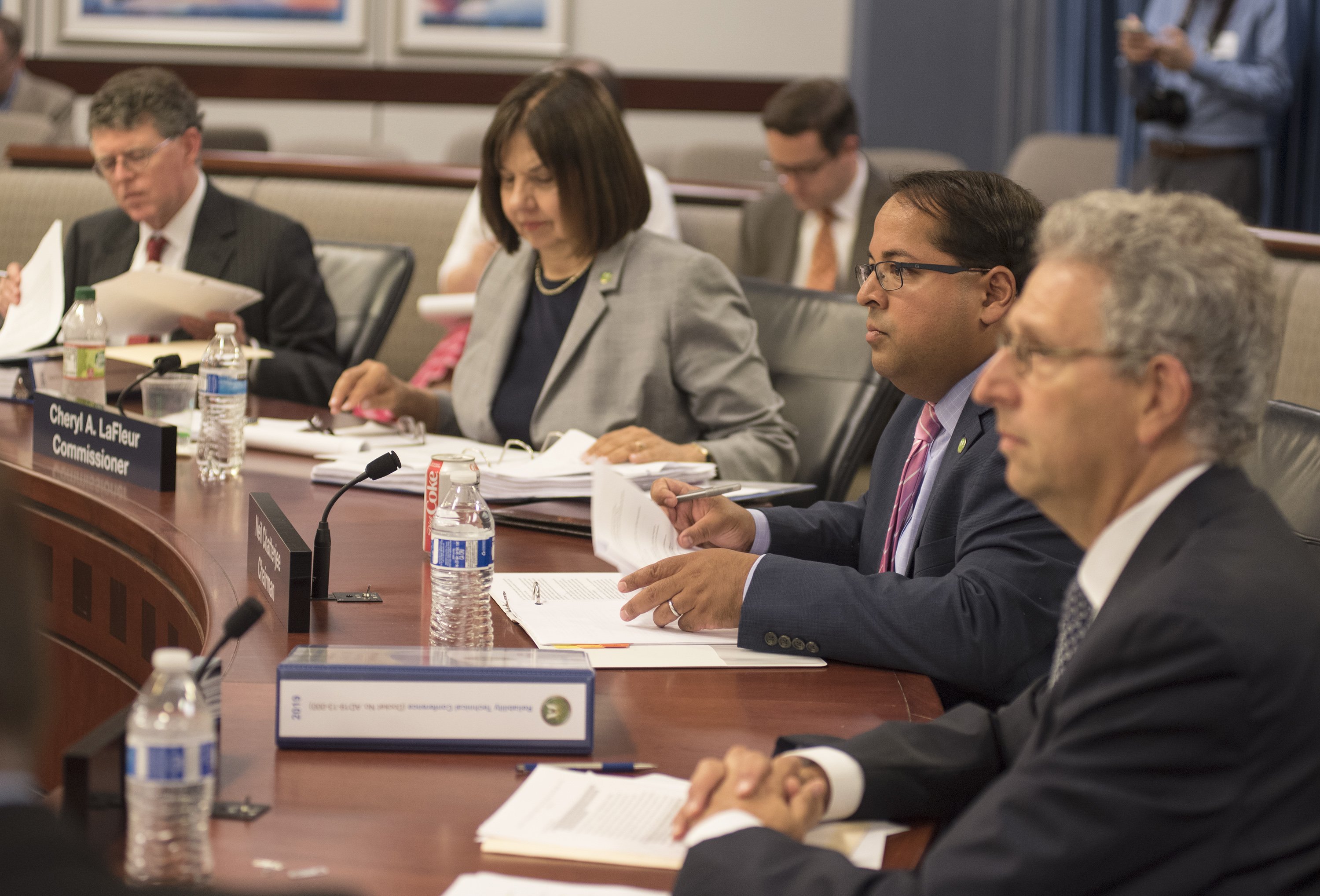 FERC Commissioners Cheryl LaFleur and Neil Chatterjee