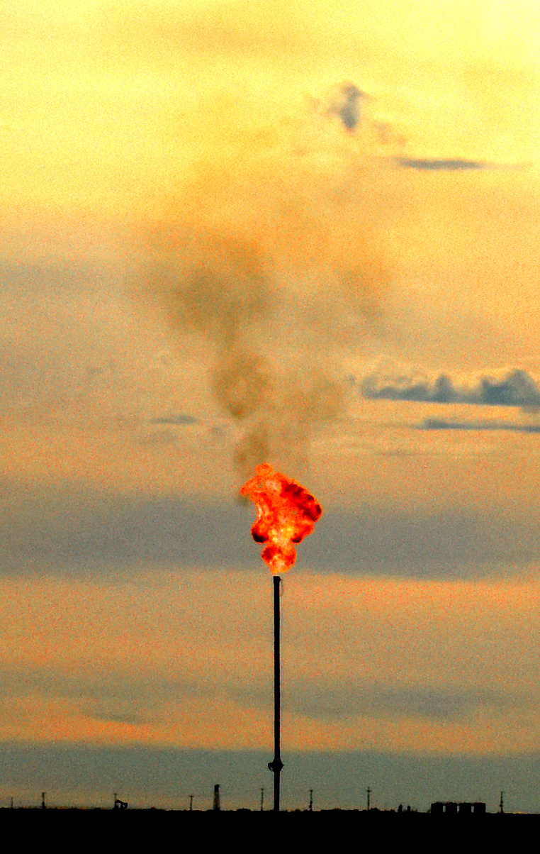 Natural gas flare