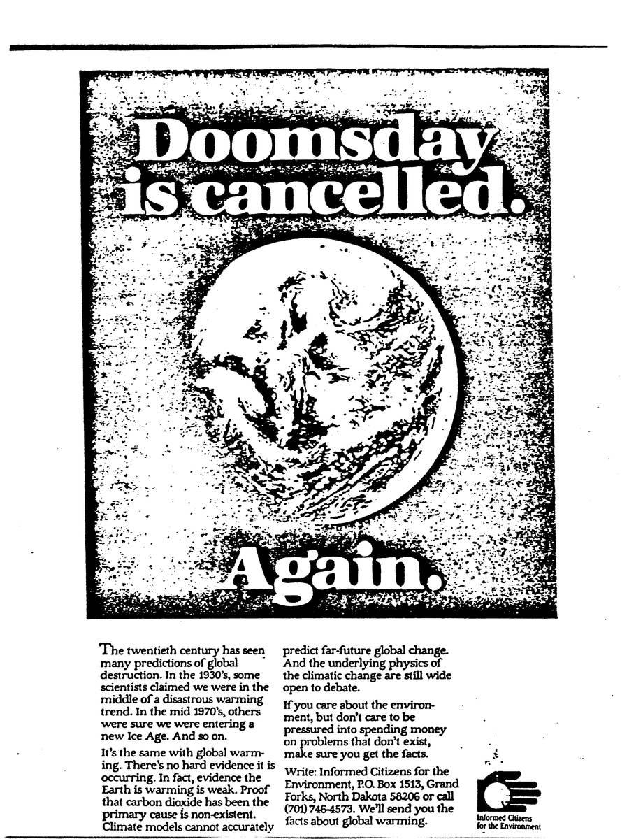 Doomsday is Cancelled. Again