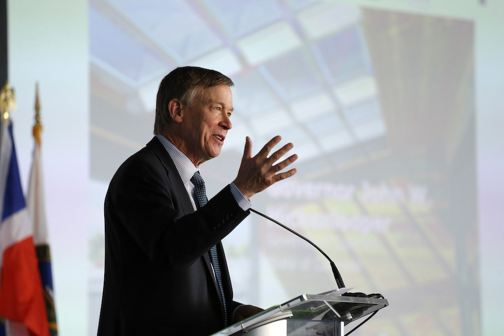 Colorado Governor John Hickenlooper