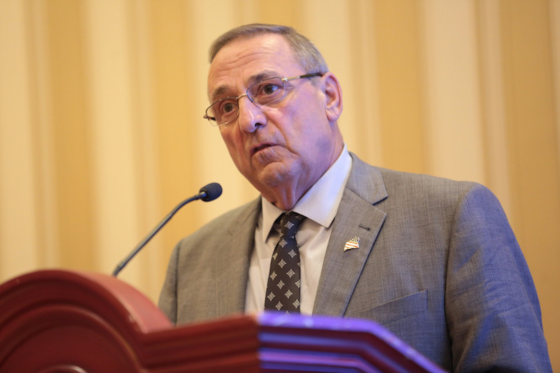 Maine Governor Paul LePage speaking at 2017 CPAC.