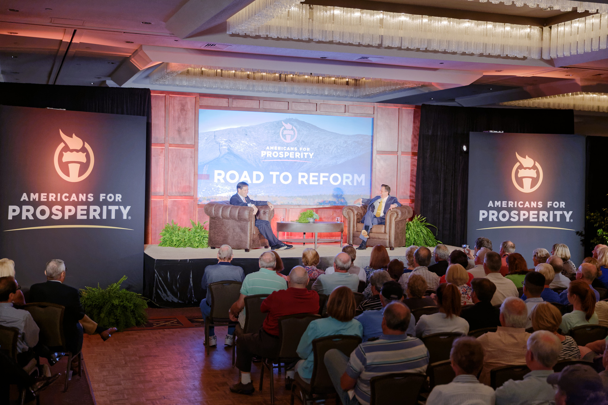Marco Rubio speaking at Americans for Prosperity event in 2015