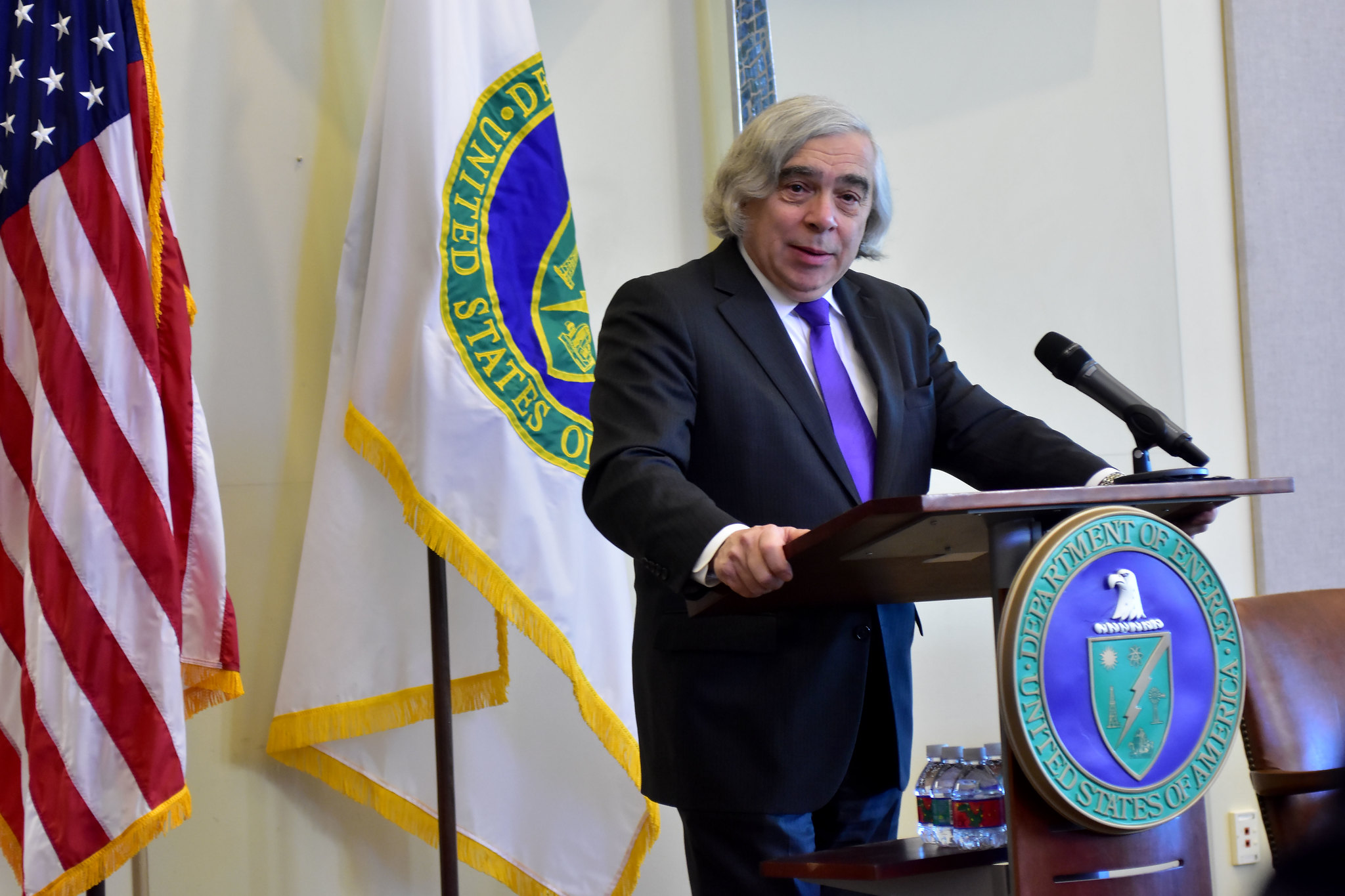 Secretary of Energy Ernest Moniz in 2016