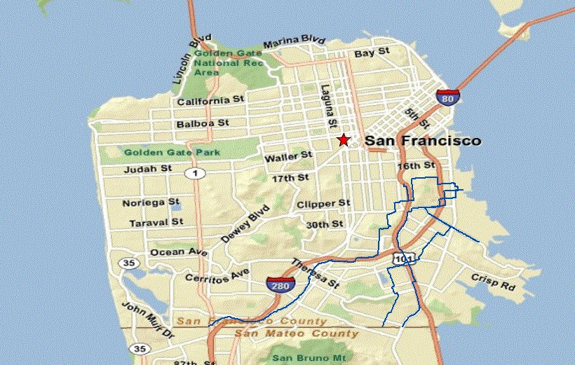 natural gas pipelines san francisco