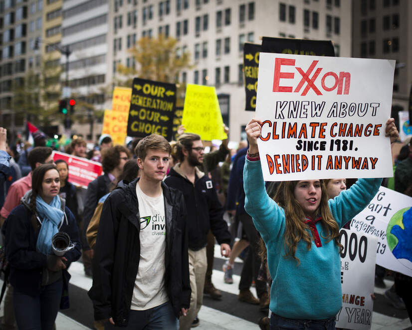 ExxonKnew protest