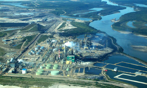 Suncor McKay River facility. Photo by the Pembina Institute.